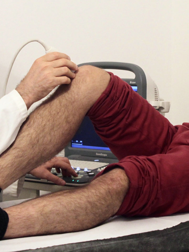 Terapia con ultrasuoni per ginocchio schiena e altre patologie